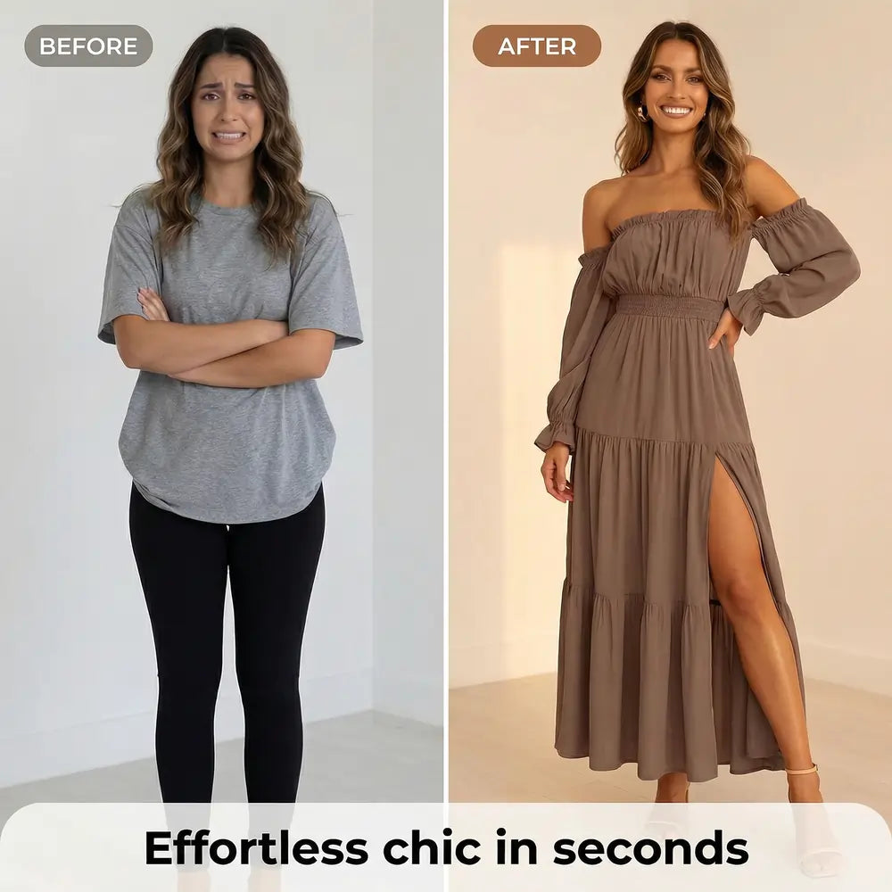 Nexure™ Off Shoulder Spring Maxi Dress